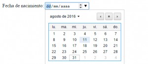 Introducir fechas y horas con inputs en HTML5 - Guidacode